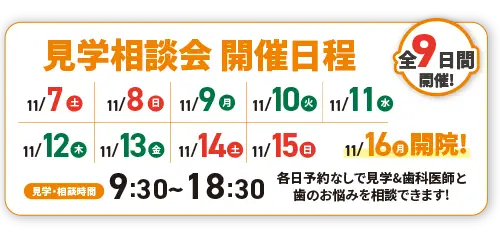 内覧会日程